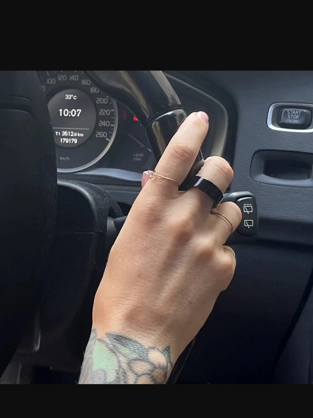 Pavlok Ring One - Black - Size 6